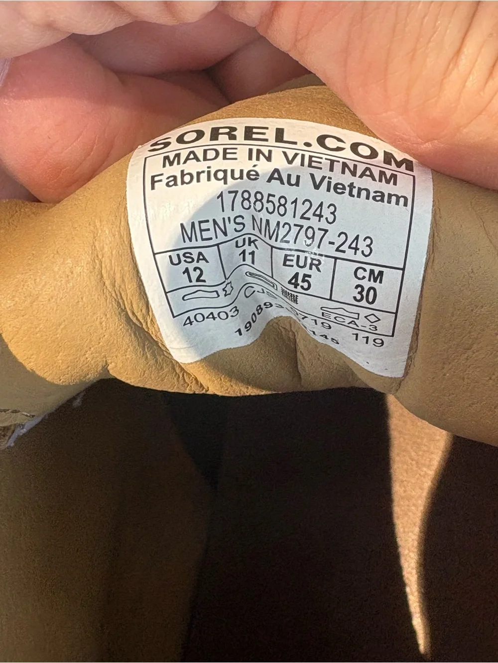 Sorel Men's Suede Chukka Boots in Taupe